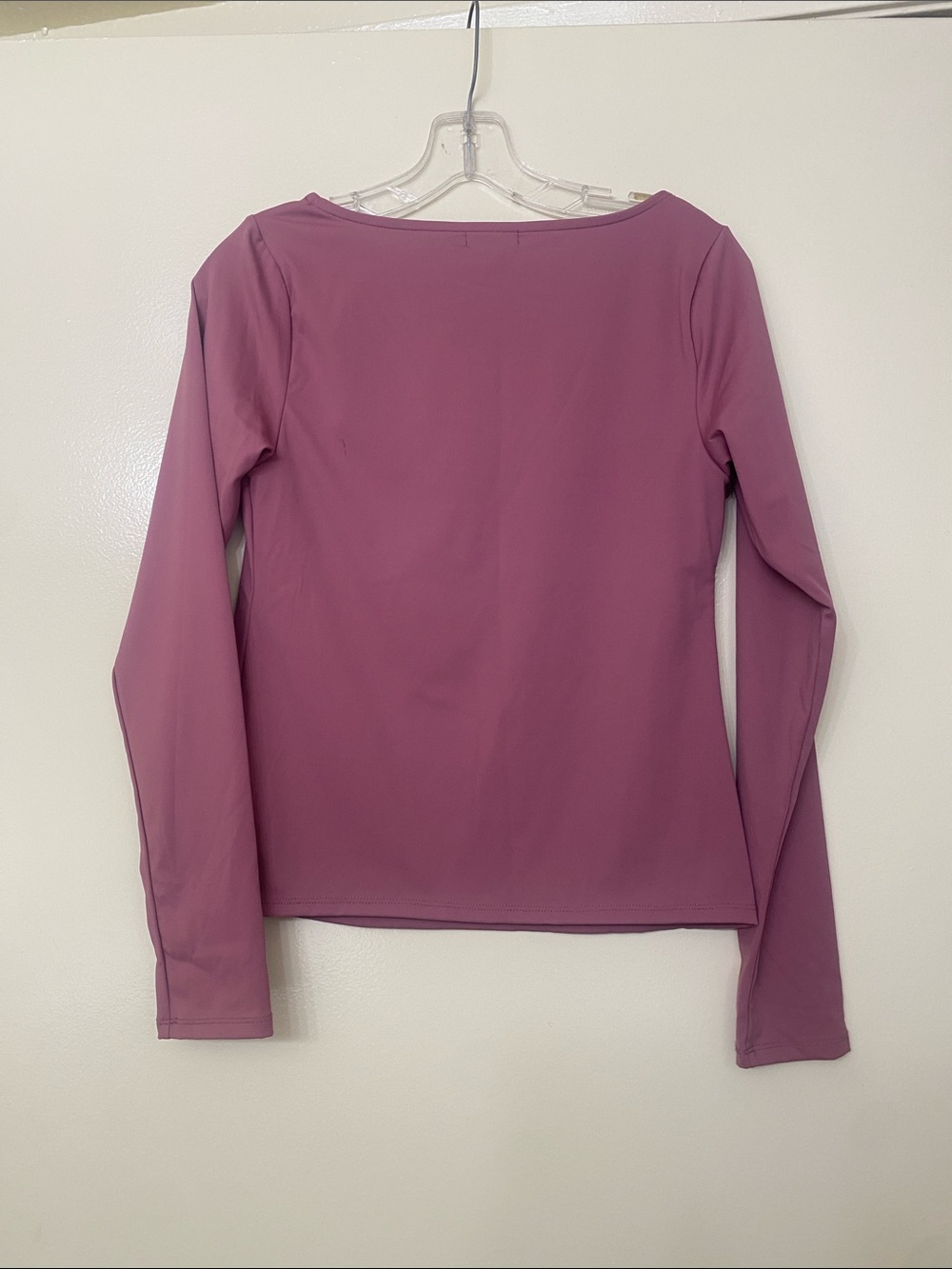 wild fable Dusty Mauve V-Neck Long Sleeve Top - Picture 5 of 6